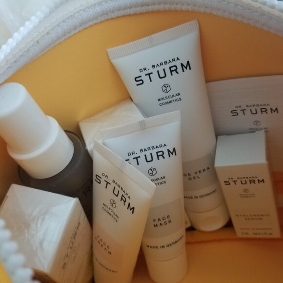 Dr. Barbara Sturm's New SUMMER KIT 7 Piece Set in Neoprene Yellow Bag - Picture 8 of 15